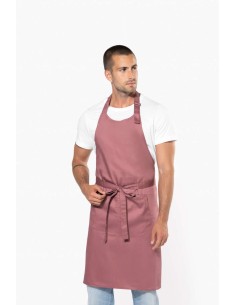 K-KA890-POLYESTER COTTON APRON WITH POCKET 2